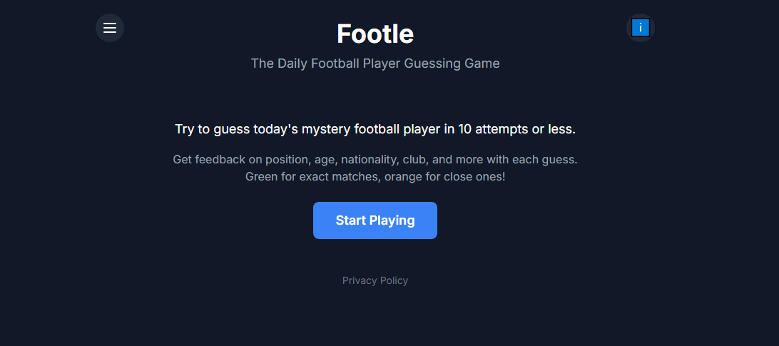 Footle: Finally, a Football Game That Actually Gets It
